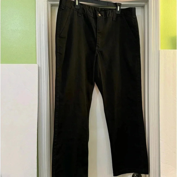 Carhartt Relaxed Fit Black Jeans 38x30 - Picture 1 of 8